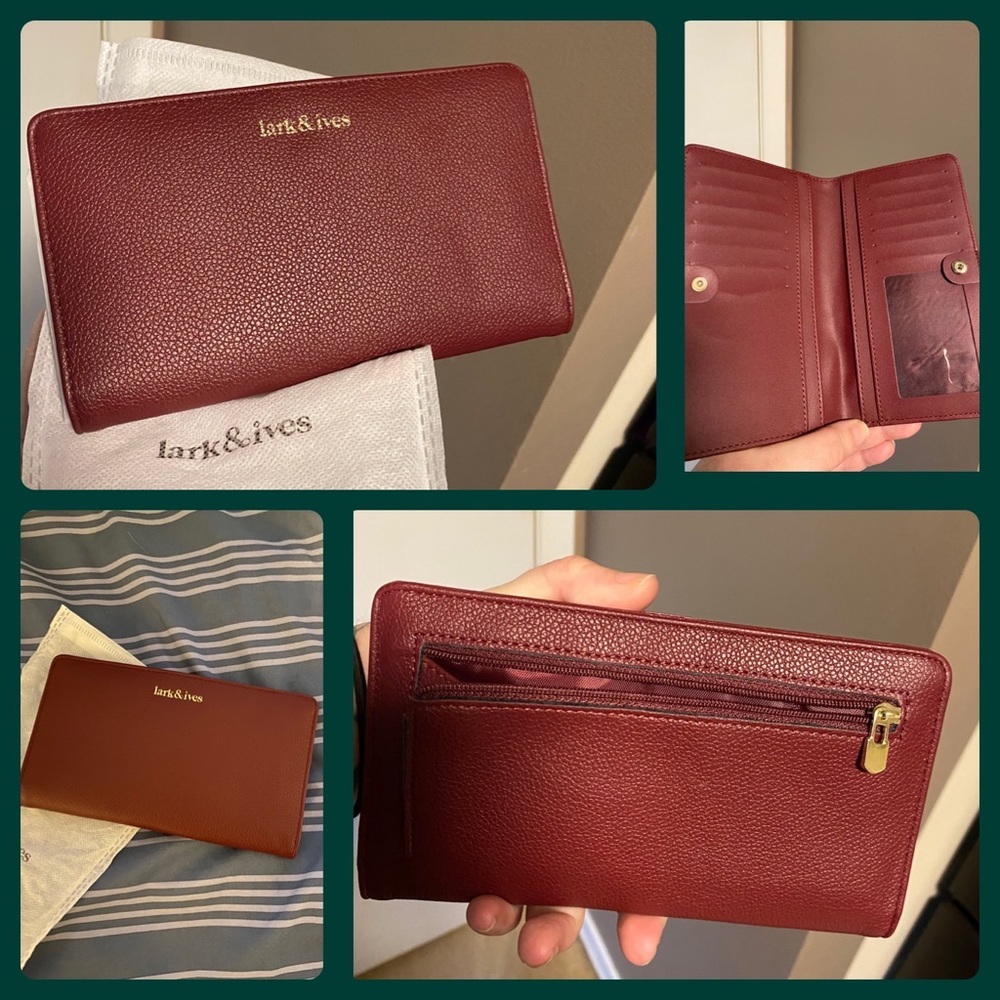 Lark & Ives snap wallet